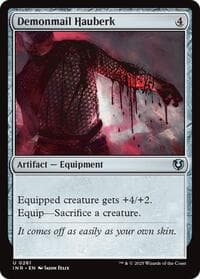 Demonmail Hauberk - Innistrad Remastered - Magic: The Gathering card