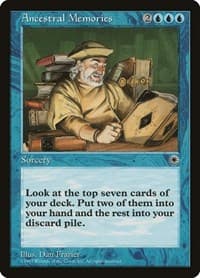 Ancestral Memories - Portal - Magic: The Gathering card