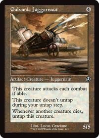 Galvanic Juggernaut (Retro Frame) - Innistrad Remastered - Magic: The Gathering card