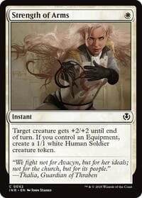 Strength of Arms - Innistrad Remastered - Magic: The Gathering card