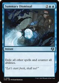 Summary Dismissal - Innistrad Remastered - Magic: The Gathering card