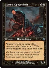 Morbid Opportunist (Retro Frame) - Innistrad Remastered - Magic: The Gathering card