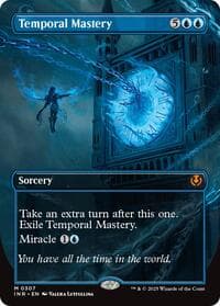 Temporal Mastery (Borderless) - Innistrad Remastered - Magic: The Gathering card
