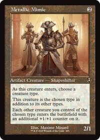 Metallic Mimic (Retro Frame) - Innistrad Remastered - Magic: The Gathering card