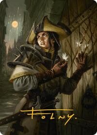 Thraben Inspector Art Card (Gold-Stamped Signature) - Art Series: Innistrad Remastered - Magic: The Gathering card