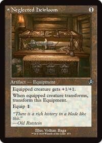 Neglected Heirloom (Retro Frame) - Innistrad Remastered - Magic: The Gathering card