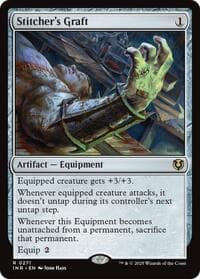 Stitcher's Graft - Innistrad Remastered - Magic: The Gathering card