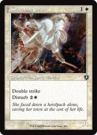 Twinblade Geist (Retro Frame) - Innistrad Remastered - Magic: The Gathering card