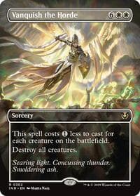 Vanquish the Horde (Borderless) - Innistrad Remastered - Magic: The Gathering card