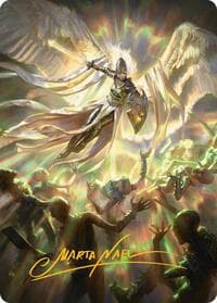 Vanquish the Horde Art Card (Gold-Stamped Signature) - Art Series: Innistrad Remastered - Magic: The Gathering card