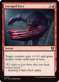 Uncaged Fury - Innistrad Remastered - Magic: The Gathering card