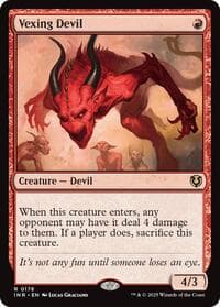 Vexing Devil - Innistrad Remastered - Magic: The Gathering card