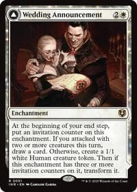 Wedding Announcement - Innistrad Remastered - Magic: The Gathering card