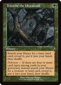 Traverse the Ulvenwald (Retro Frame) - Innistrad Remastered - Magic: The Gathering card