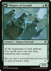 Villagers of Estwald - Innistrad Remastered - Magic: The Gathering card