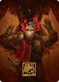 Abrade Art Card (Gold-Stamped Signature) - Art Series: Innistrad Remastered - Magic: The Gathering card