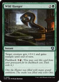 Wild Hunger - Innistrad Remastered - Magic: The Gathering card