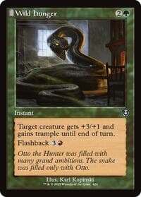 Wild Hunger (Retro Frame) - Innistrad Remastered - Magic: The Gathering card