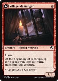 Village Messenger - Innistrad Remastered - Magic: The Gathering card
