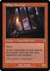 Village Messenger (Retro Frame) - Innistrad Remastered - Magic: The Gathering card