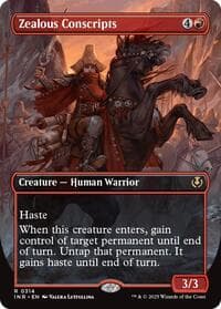 Zealous Conscripts (Borderless) - Innistrad Remastered - Magic: The Gathering card
