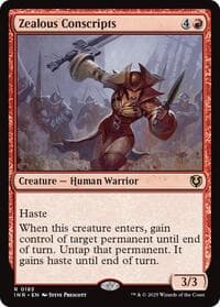Zealous Conscripts - Innistrad Remastered - Magic: The Gathering card