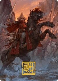 Zealous Conscripts Art Card (Gold-Stamped Signature) - Art Series: Innistrad Remastered - Magic: The Gathering card