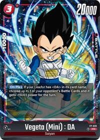 Vegeta (Mini) : DA - FP-029 - Fusion World Promotion Cards and Packs - Dragon Ball Super: Fusion World card