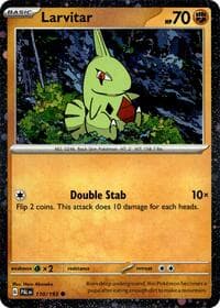 Larvitar - 110/193 (Cosmos Foil) - Miscellaneous Cards & Products - Pokemon card