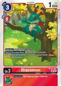 Dracomon - Release Special Booster 2.5 - Digimon Card Game card