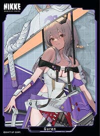 Chara Sleeve Collection Matte Series No.MT1975: Goddess of Victory: Nikke - Scarlet (65-Pack) - Movic Imported Card Sleeves - Card Sleeves card