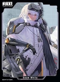 Chara Sleeve Collection Matte Series No.MT1973: Goddess of Victory: Nikke - Snow White (65-Pack) - Movic Imported Card Sleeves - Card Sleeves card