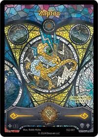 Zaptor (Gold OP Stamp) - Shattered Stars Chapter 2 [SS2] - Elestrals card