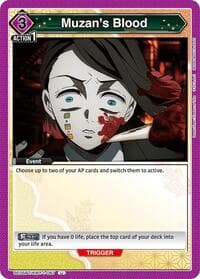 Muzan's Blood - UE05BT: Demon Slayer: Kimetsu no Yaiba - Union Arena card