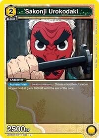 Sakonji Urokodaki - UE05BT: Demon Slayer: Kimetsu no Yaiba - Union Arena card