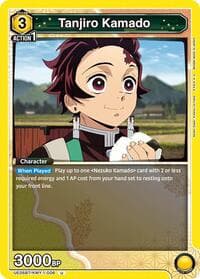 Tanjiro Kamado (006) - UE05BT: Demon Slayer: Kimetsu no Yaiba - Union Arena card