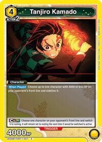 Tanjiro Kamado (007) - UE05BT: Demon Slayer: Kimetsu no Yaiba - Union Arena card