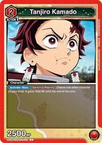 Tanjiro Kamado (072) - UE05BT: Demon Slayer: Kimetsu no Yaiba - Union Arena card