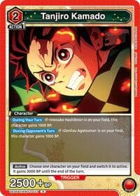 Tanjiro Kamado (073) - UE05BT: Demon Slayer: Kimetsu no Yaiba - Union Arena card