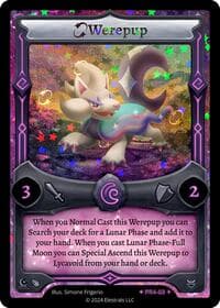 Werepup - Moonrise Promos - Elestrals card