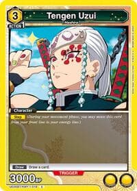 Tengen Uzui (018) - UE05BT: Demon Slayer: Kimetsu no Yaiba - Union Arena card