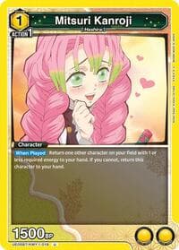 Mitsuri Kanroji (019) - UE05BT: Demon Slayer: Kimetsu no Yaiba - Union Arena card