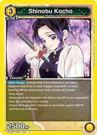 Shinobu Kocho (021) - UE05BT: Demon Slayer: Kimetsu no Yaiba - Union Arena card