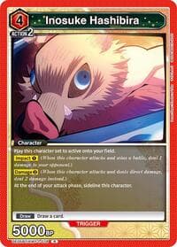 Inosuke Hashibira (078) - UE05BT: Demon Slayer: Kimetsu no Yaiba - Union Arena card