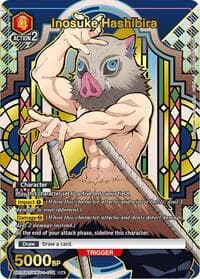 Inosuke Hashibira (078) (R*) - UE05BT: Demon Slayer: Kimetsu no Yaiba - Union Arena card