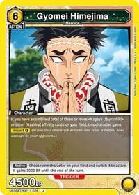 Gyomei Himejima (026) - UE05BT: Demon Slayer: Kimetsu no Yaiba - Union Arena card