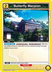 Butterfly Mansion - UE05BT: Demon Slayer: Kimetsu no Yaiba - Union Arena card