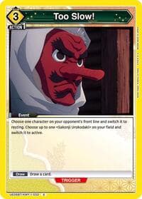 Too Slow! - UE05BT: Demon Slayer: Kimetsu no Yaiba - Union Arena card