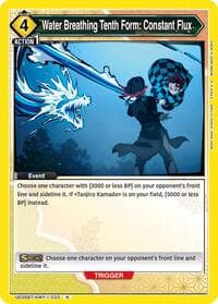 Water Breathing Tenth Form: Constant Flux - UE05BT: Demon Slayer: Kimetsu no Yaiba - Union Arena card