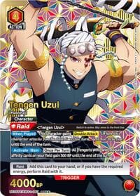 Tengen Uzui (087) (SR**) - UE05BT: Demon Slayer: Kimetsu no Yaiba - Union Arena card